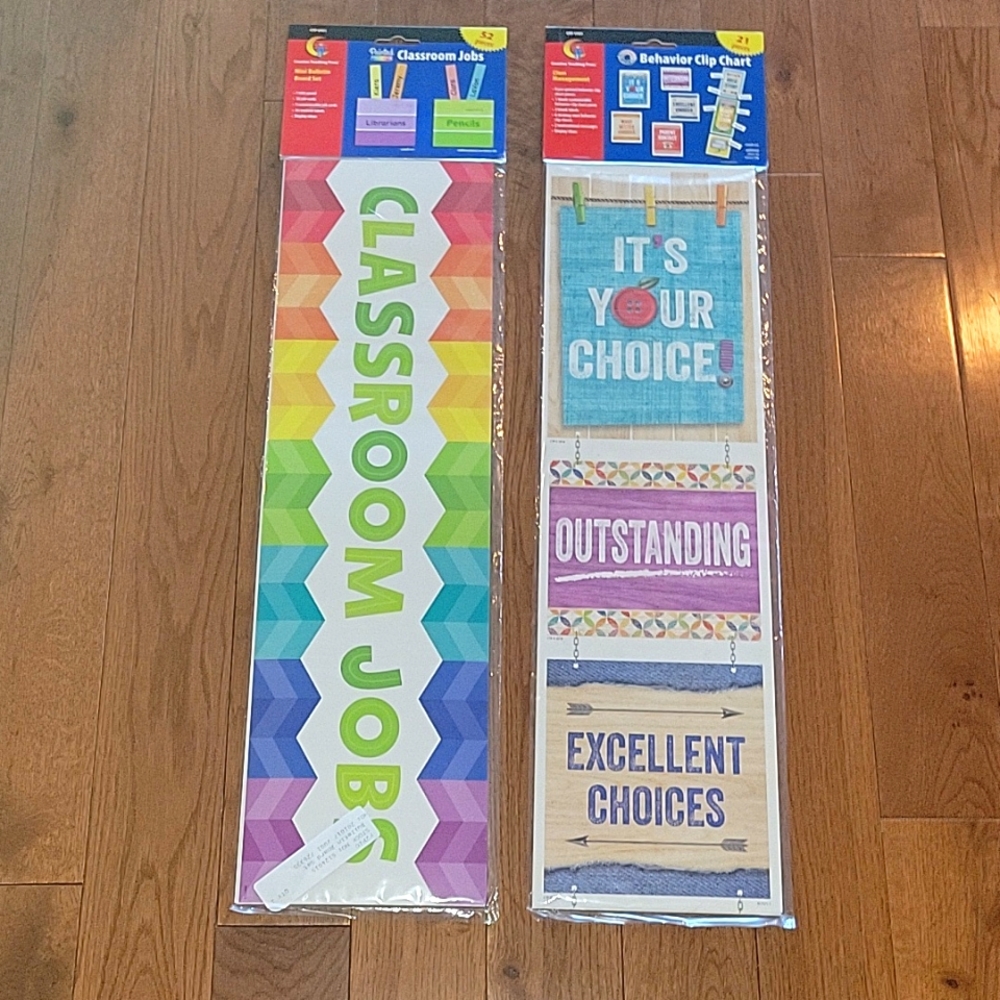NEW Classroom Jobs & Behavior Clip Chart
